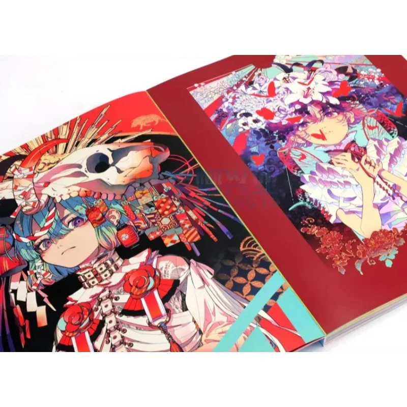 

Ki Akane Personal Art Book Artwork Kaleidoscope of Colors Illustration Collection Dopamine Colors High Saturation Eye Catching