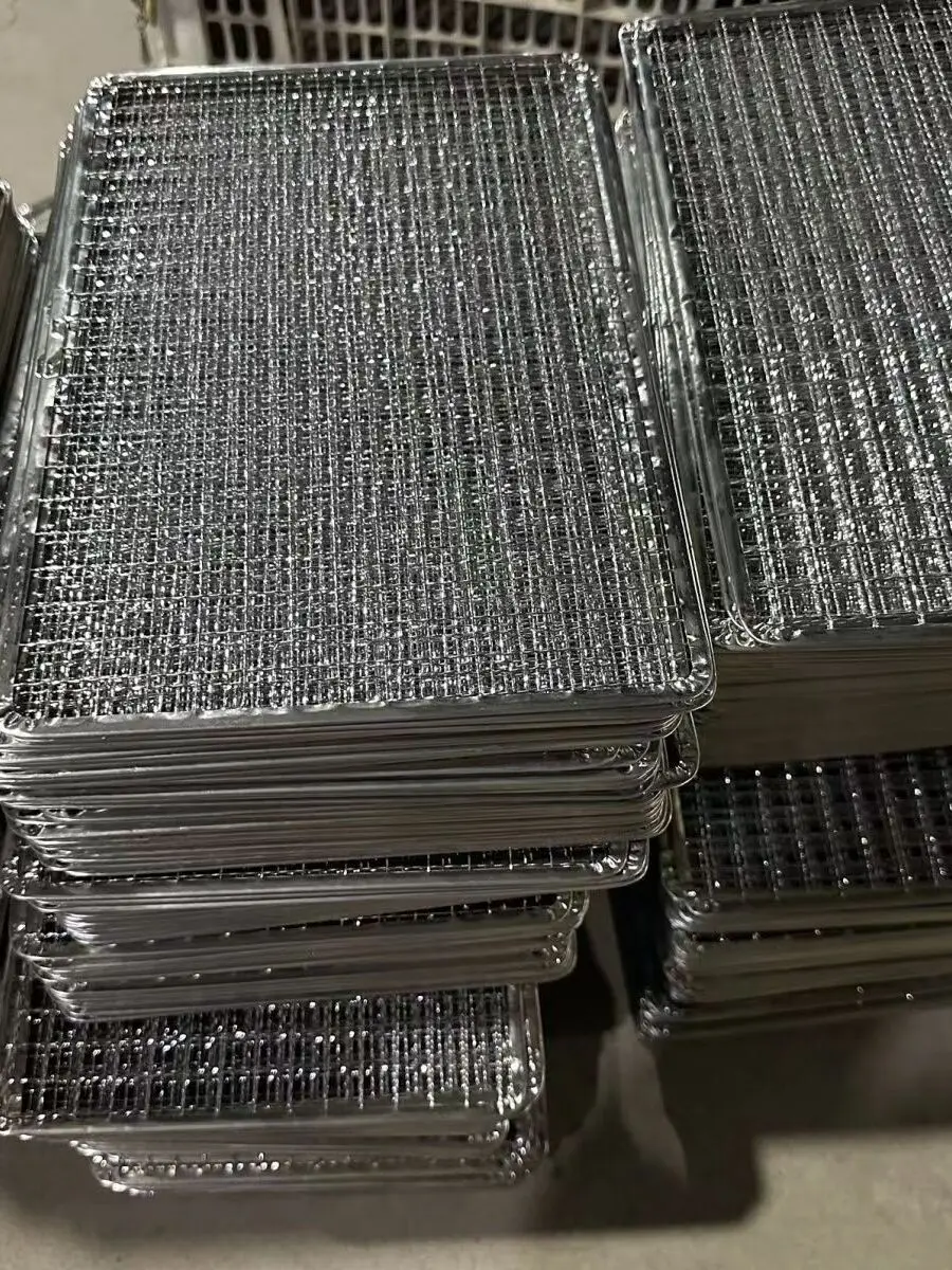 

Disposable Barbecue ill id Iron round ape Meat Roasting Net One Time Use BBQ Accories for Barbecue Restaurant