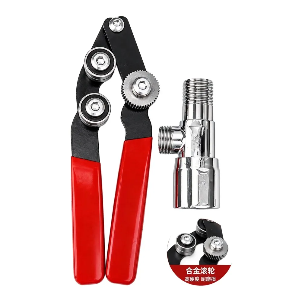 Manual Pipe Thread Restorer Tool For Faucet Valve Repair With Alloy Steel Roller Automotive Removal Repair Tool