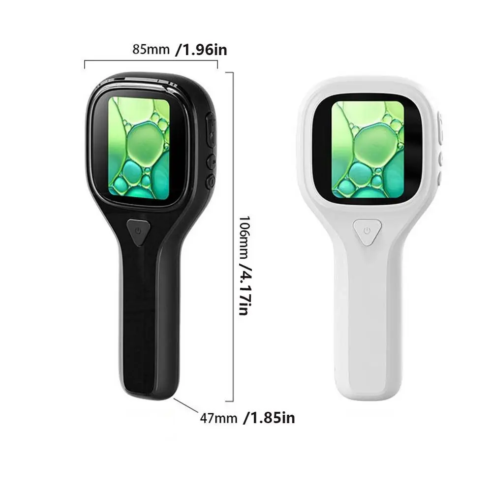 Mikroskop Layar 2 Inci Definisi Tinggi 200x Zoom Kaca Pembesar Genggam Mikroskop Digital Anak yang Dapat Diisi Ulang