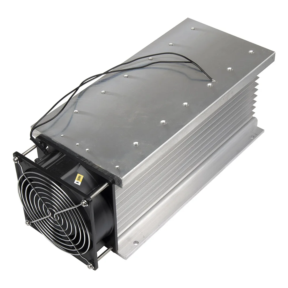 FHSY02 300*141*135 mm MTC IGBT heat sink radiator with 220VAC fan and protective cover