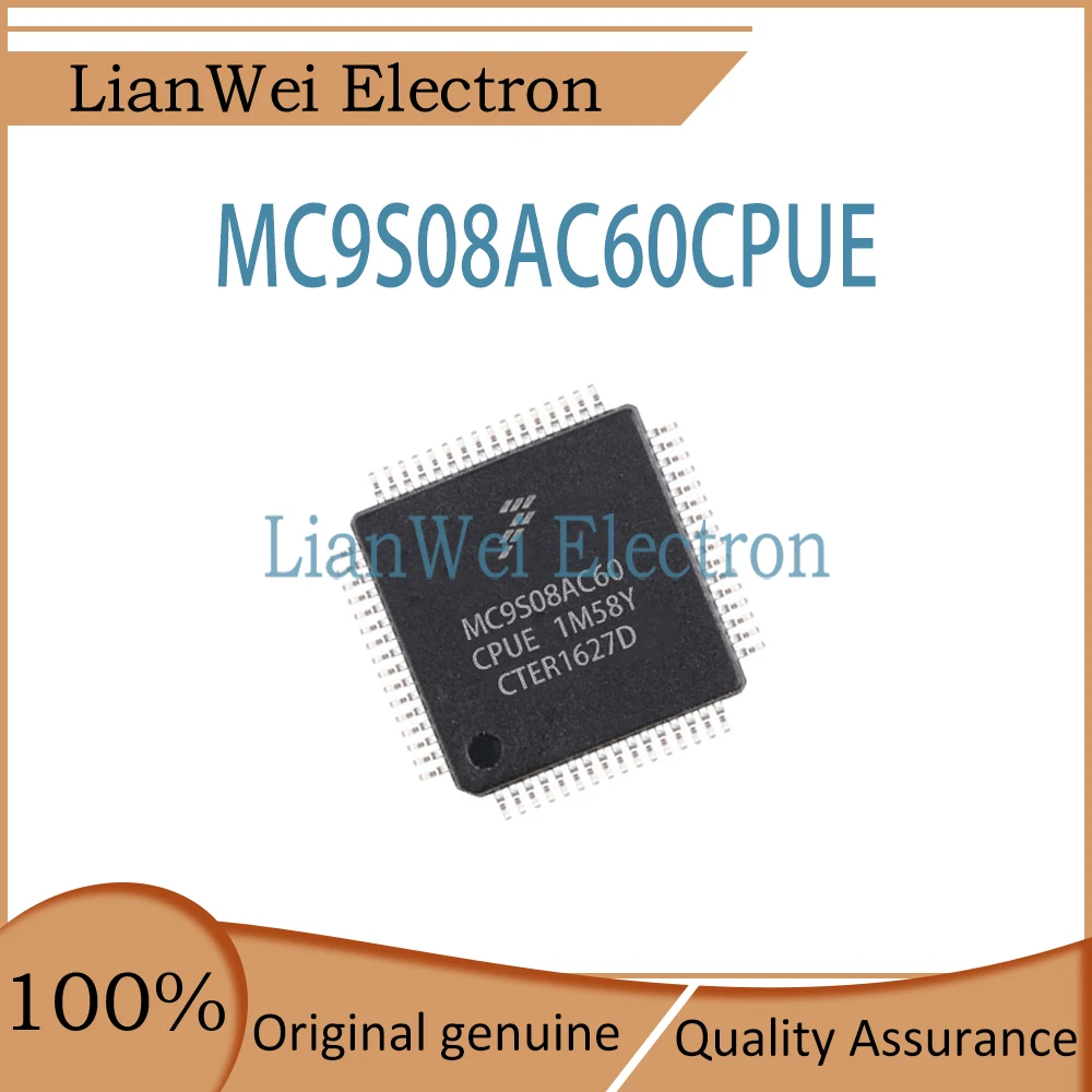 

MC9S08AC60CPUE MC9S08AC60 MC9S08AC IC MCU Chipset LQFP-64