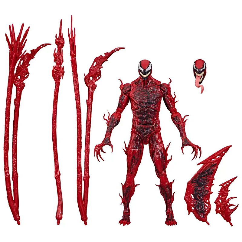 Hasbro Marvel Legends Series Carnage Venom: Let There Be Carnage Deluxe colecionável brinquedo de presente de 6 polegadas para crianças modelo de figura de ação