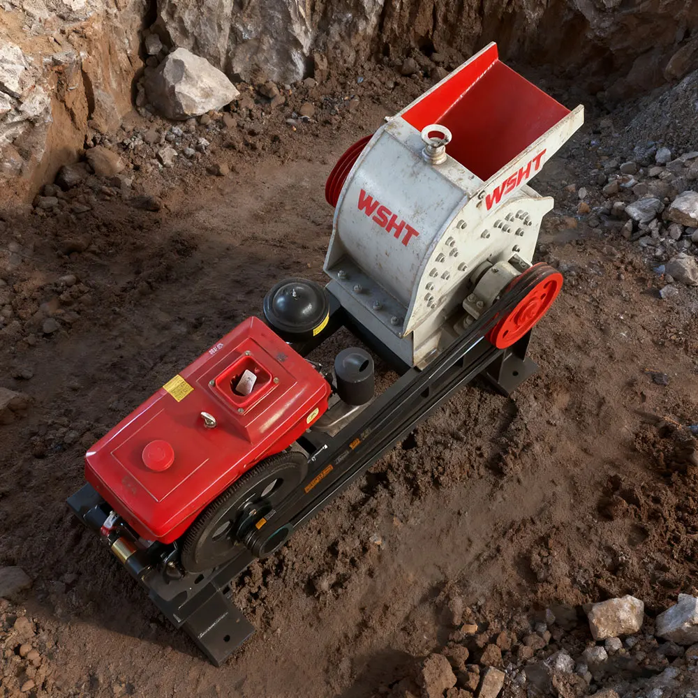 Explosionsgeschützter kleiner Hammerbrecher für das Recycling von unterirdischen Erz