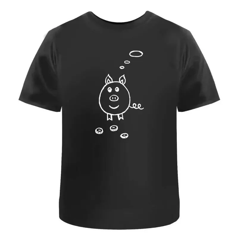 Hungry Pig' Cotton T Shirt Ta014336