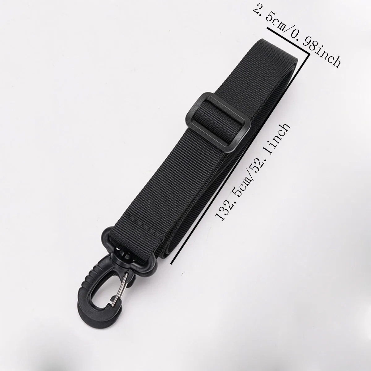 حقيبة كتف مفردة محمولة قابلة للتعديل مع حزام نايلون للرياضات الخارجية وحقيبة كروس تكتيكية للمشي لمسافات طويلة والسفر