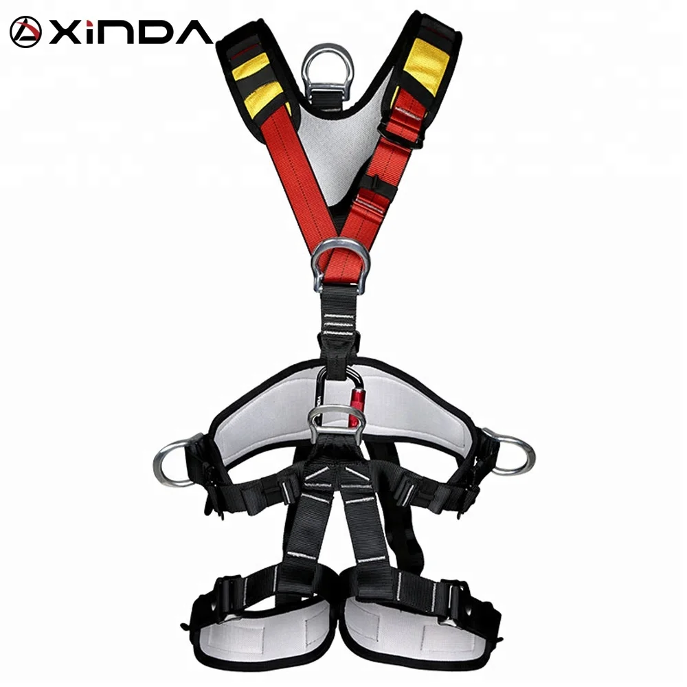 

XINDA CE Full Body Safety Harness for Working at Height Construction Tower Camping Rock Climbing