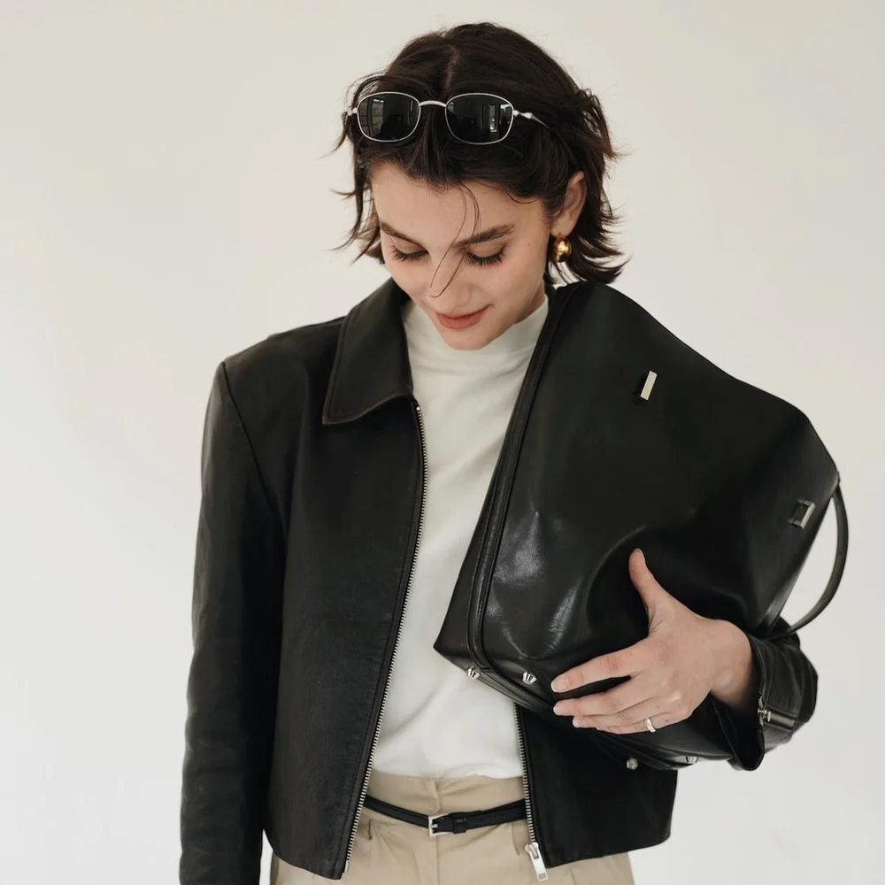 حقيبة دلو، فاخرة خفيفة، للتنقل المتخصص، حقيبة حمل ذات سعة كبيرة، شعور راقي، حقيبة كروس بكتف واحد للإبط