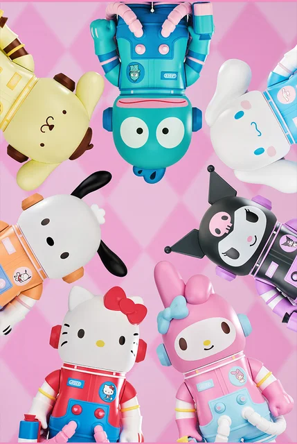 【POP MART】サンリオ クロミ MOLLY Sanrio KUROMI Pop Mart Mega Space Molly Sanrio Characters Series Kuromi