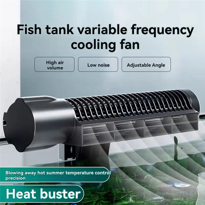 

ACF Series Aquarium Cooling Fan Mute Automatic Temperature Control Fan Marine Aquarium Cooler Accessoires