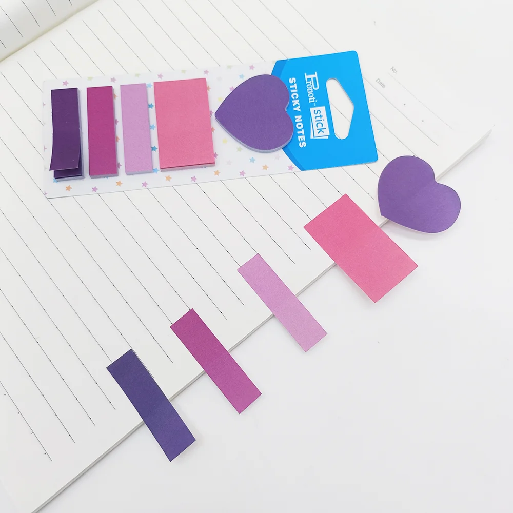 Stiker Indeks Warna-warni, Catatan Tempel, Dapat Ditulis, Perekat Sendiri, Penanda Halaman, Stiker Kembali ke Sekolah, Label Indeks Tempel untuk Buku Catatan & Indeks M