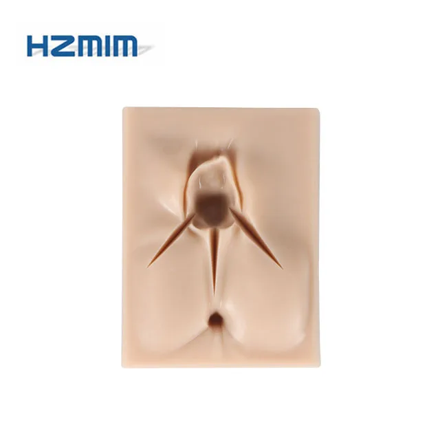 Perineal Incision Suture Pad Silicone Medical Training Emulator For Perineal Incision Suture Practice Vulvar Suture