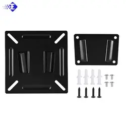 Universal Metal TV Holder LCD LED Monitor TV Frame VESA 75/100 14-24 Inch TV Mount Wall-mounted Snap Fastener Flat Panel Bracket