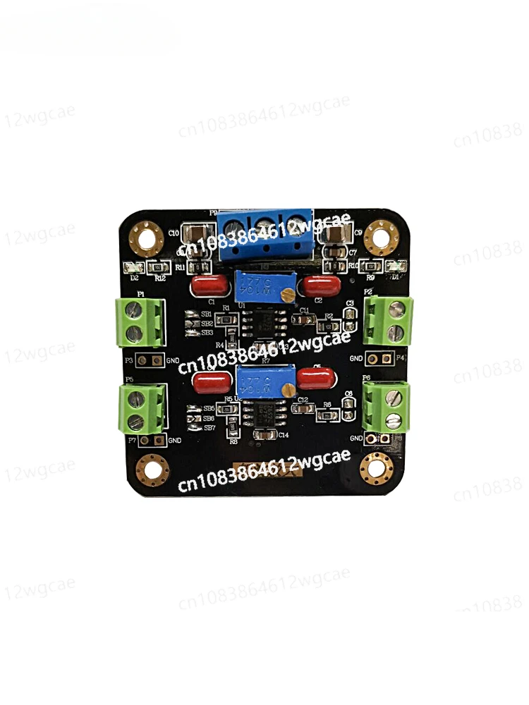 

TLC2652 Module, Weak Signal Amplification, DC Signal Amplification, Chopper Amplifier, Dual Channel