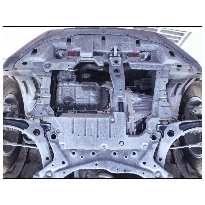 Lega di qualità superiore sotto la protezione del motore Parafango Bordo Splash Shield Fango Parafango Piastra Pannello per Mitsubishi ASX 2013-2017 2.0L