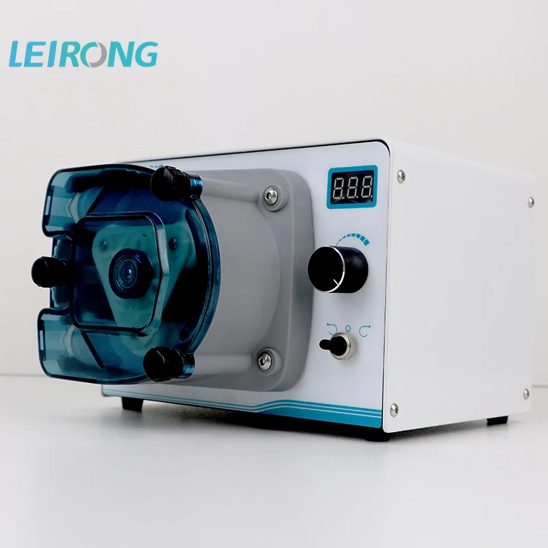 High Flow Adjustable Dosing Peristaltic Pump with Forward And Reverse Speed Regulation for Precision Liquid Delivery