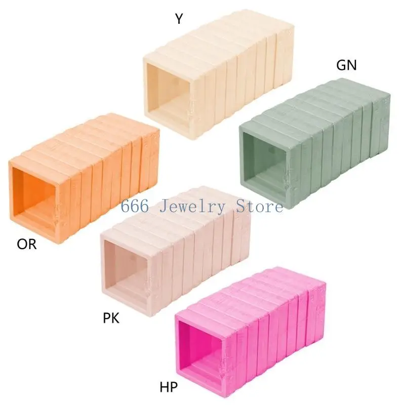 F2TD 10 قطعة ثلاثية الأبعاد صندوق عرض عائم مجوهرات منظم تخزين حامل إطار عائم للقلائد والأقراط والأساور