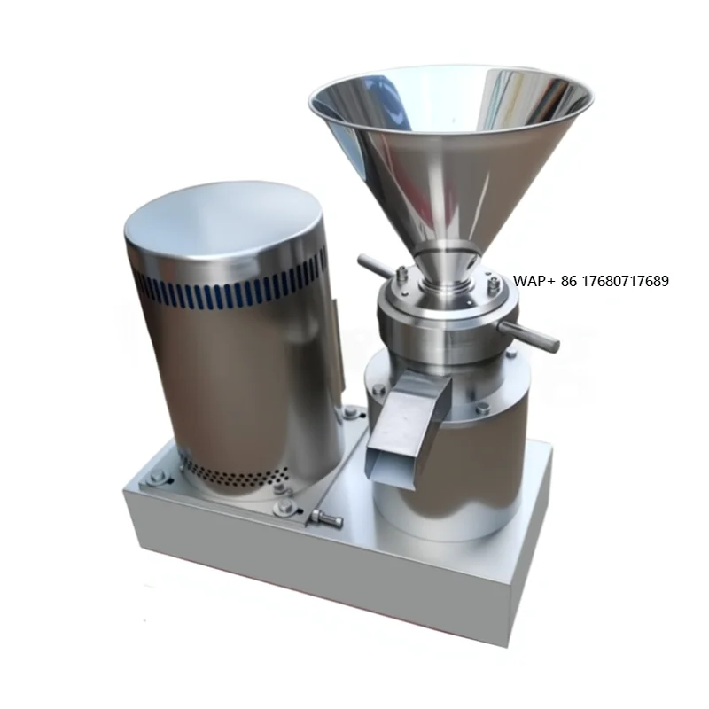 

Food Grade Colloid Mill Stainless Steel Peanut Butter Machine Nut Processing Machine Colloid Mill for Food Processing