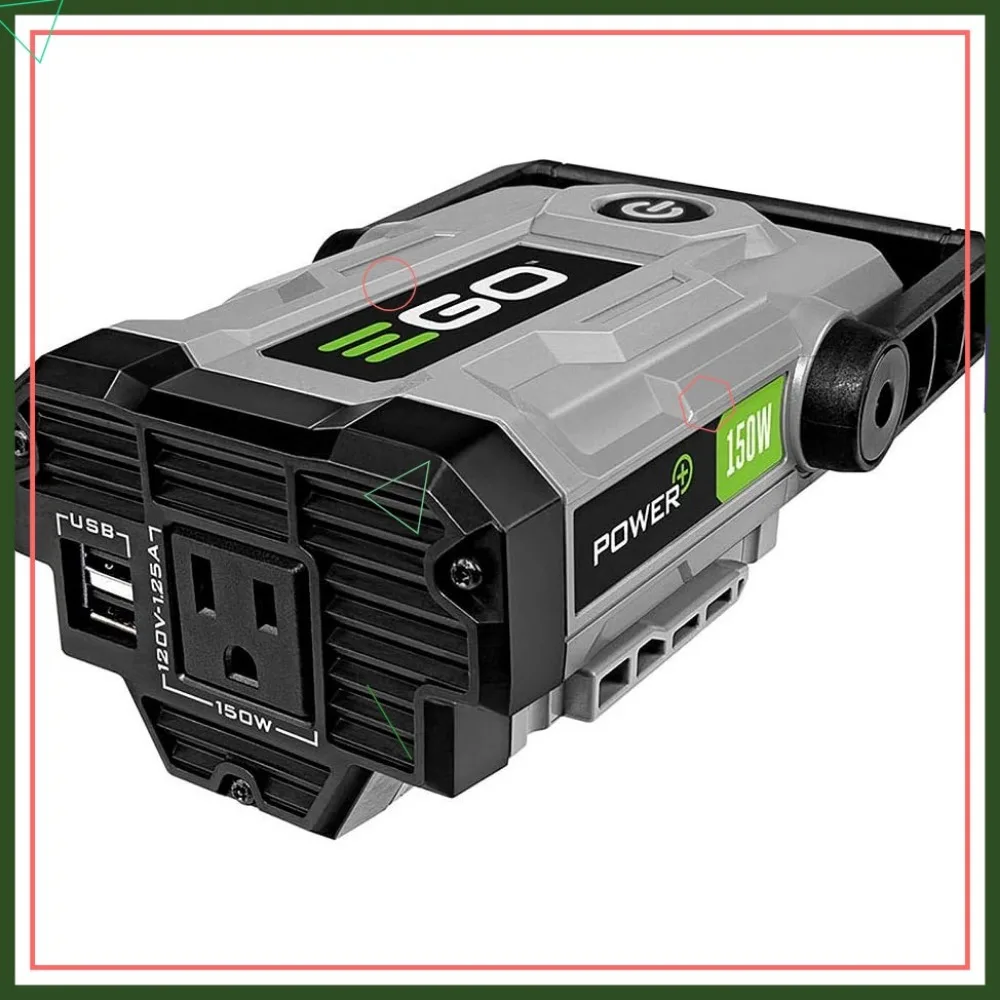 

Portable Inverter Generator, 150W Quiet Power Supply for Outdoor Use, Battery Not Included