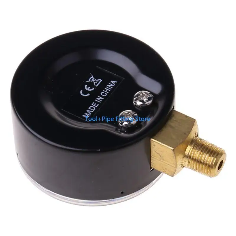 Mão pressão F92B 50mm 1/8 BSPT METURO PRESSÃO BRASS BRESS 1/8 BSPT MOLHE