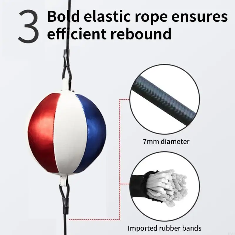 P88E رأس الملاكمة رفع رد فعل رد فعل ردود الفعل السرعة معدات تدريب الكرة لكمة