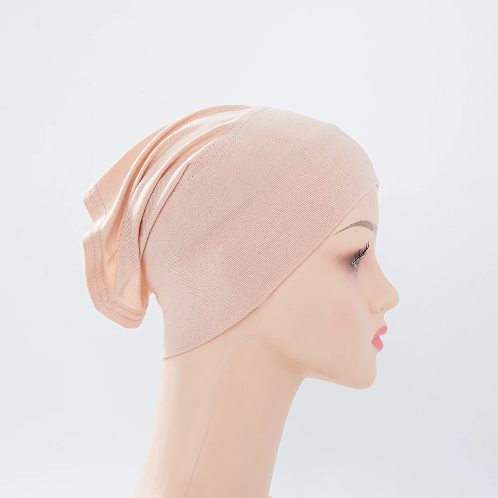 56 farben Mode Frauen Innere Hijab Rohr Muslimischen Kappe Motorhaube Plain Islamischen Underscarf Bambus Jersey Undercaps