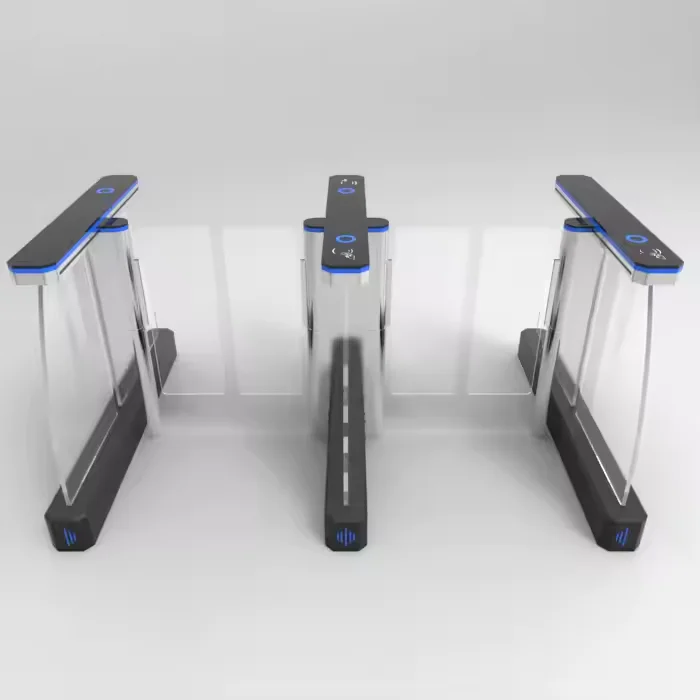 RFID Card Access Control System Speed Gate Sensor Automatic High Pass Speed Detection Turnstiles