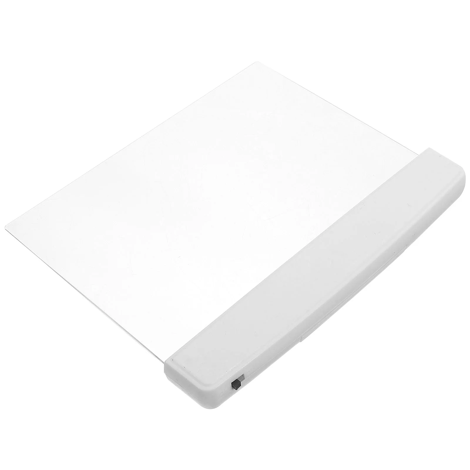 

Panel Reading Light Eye Protection for Books Night Lamp Portable Bedside White Plastic Flat