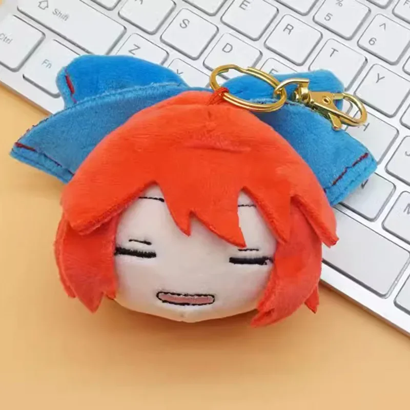 Touhou Project Fumo أفخم قلادة لعبة Cirno Sekibanki Ibuki Suika Nazrin لينة محشوة دمية على ظهره المفاتيح المشجعين هدايا عيد الميلاد