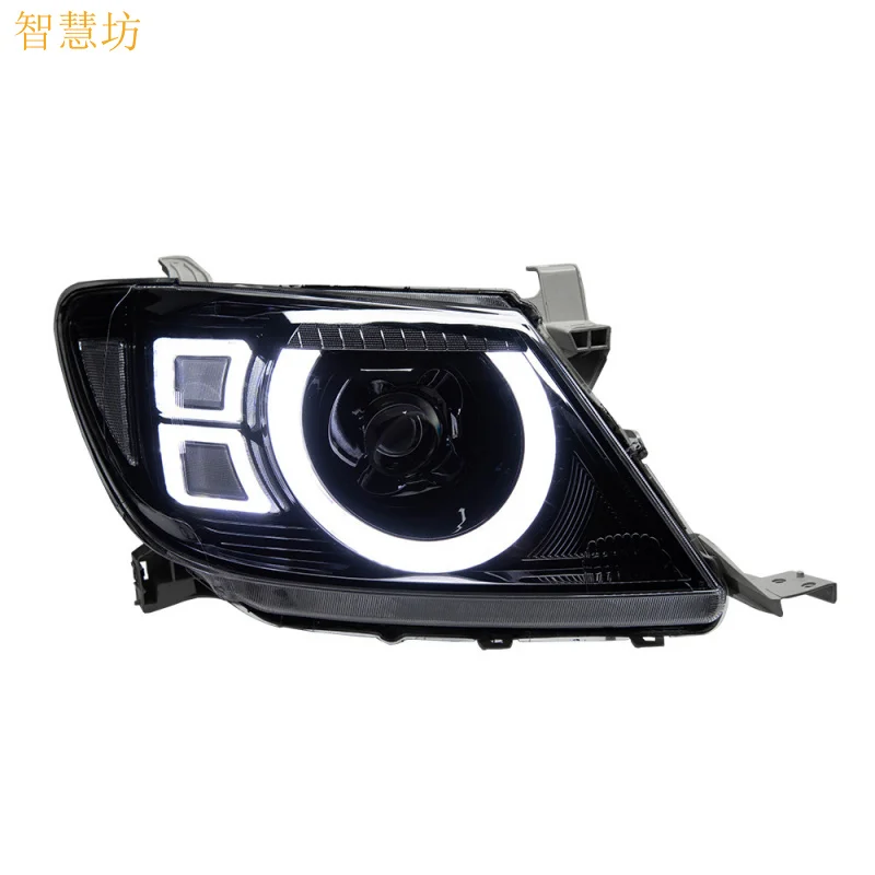 

Suitable for 2008 Toyota Hilux VIGO Headlight Assembly Modified Defender LED Lens Headlight Daytime Running Light