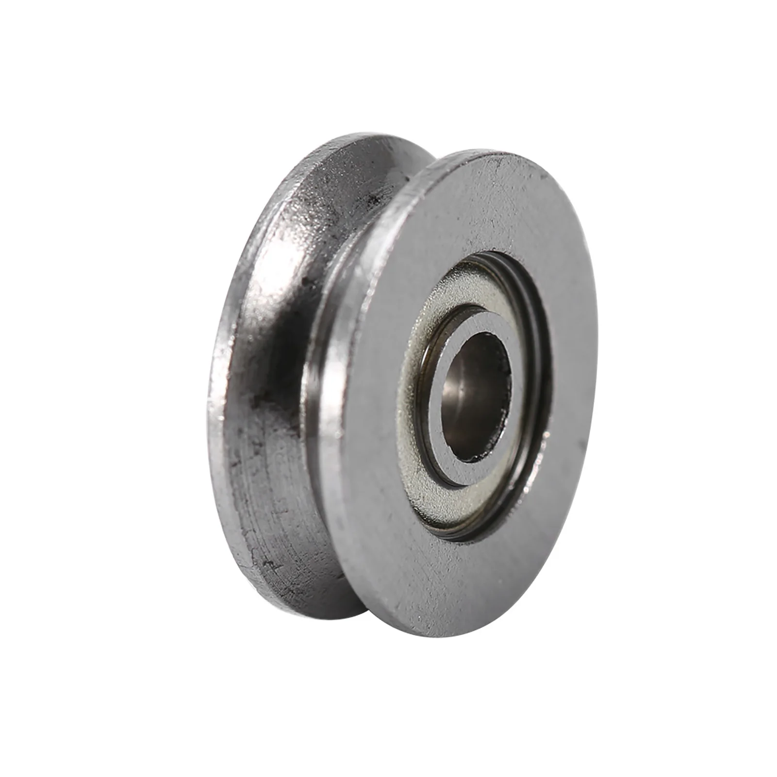 20pcs V623ZZ Carbon Steel V Groove Ball Bearing Pulley For Rail Track Linear Motion System 3x12x4mm