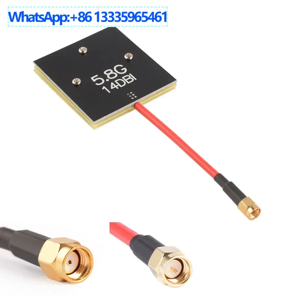 

5,8G 14DBI плоская антенна с внутренним отверстием/контактная пластинчатая антенна RC пульт дистанционного управления самолет модель дрона аксессуары для самолетов
