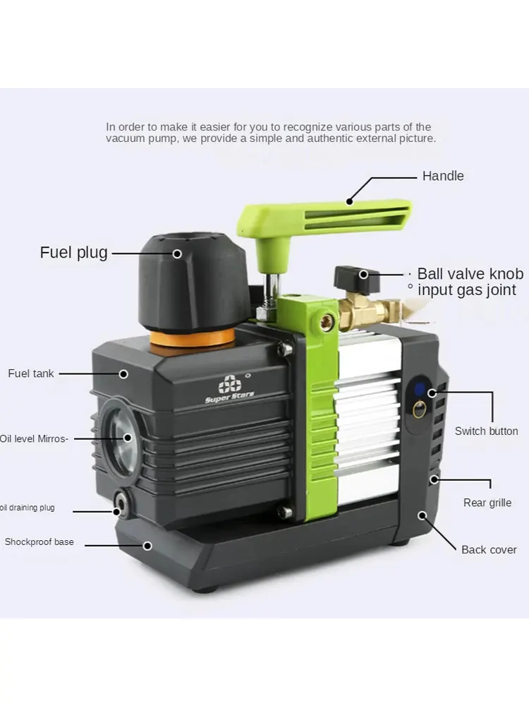 DSZH ST- M2S/C2BM Vacuum Pump 1.5/2.5 Liters Smart Vacuum Pump Brushless Motor Pump Lithium Battery Rechargeable Explosion-proof