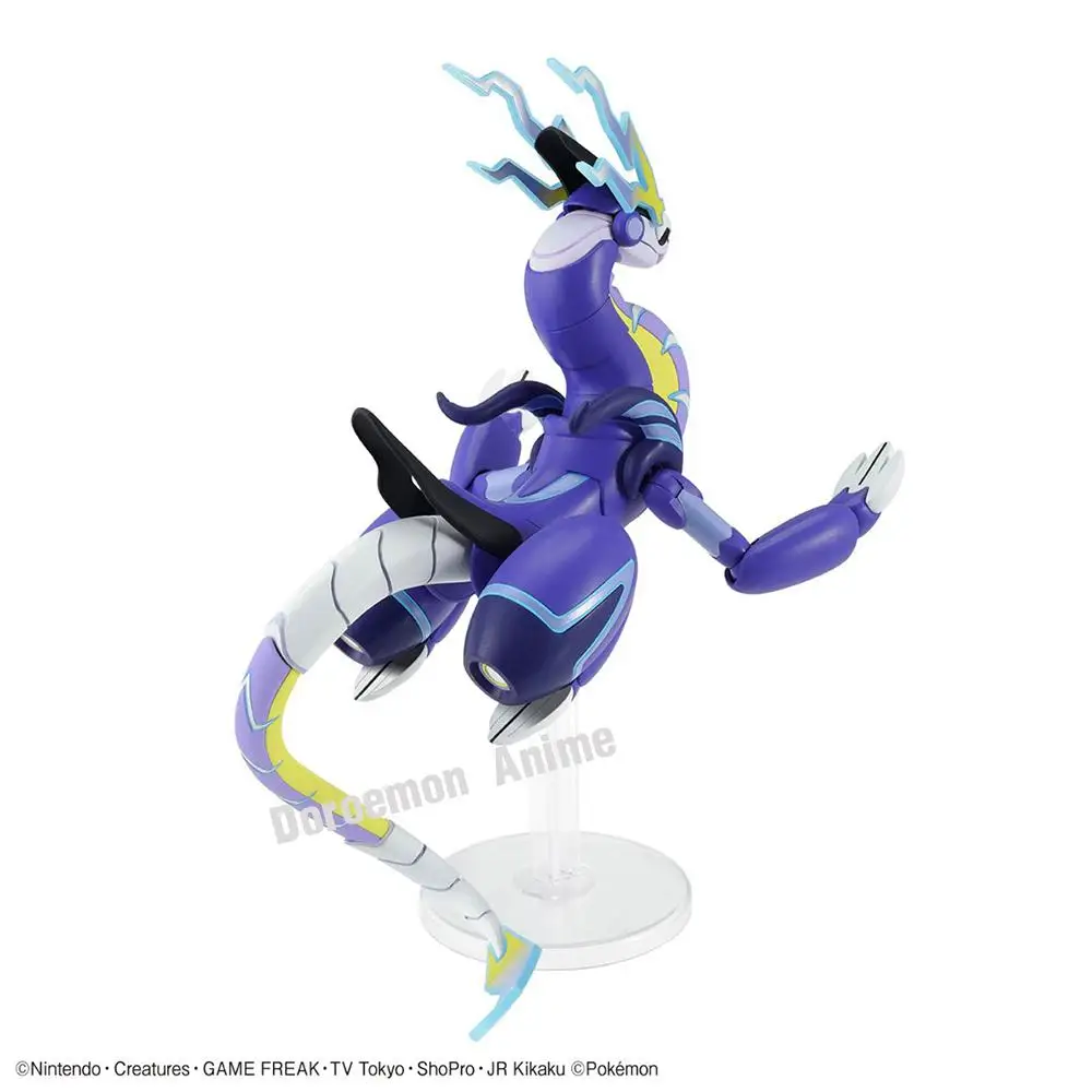 

Оригинальные Bandai Pokemon Plamo 59, Pokemon Scarlet and Violet Miraidon, сборные фигурки, игровая модель, игрушки, подарки