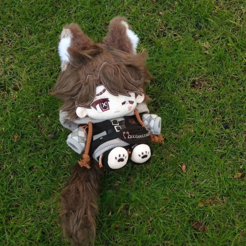 Jeu d'anime IdentityV Matthew peluche 20 cm poupée en coton mignon habiller les jouets en peluche sont des cadeaux de collection pour adultes et enfants