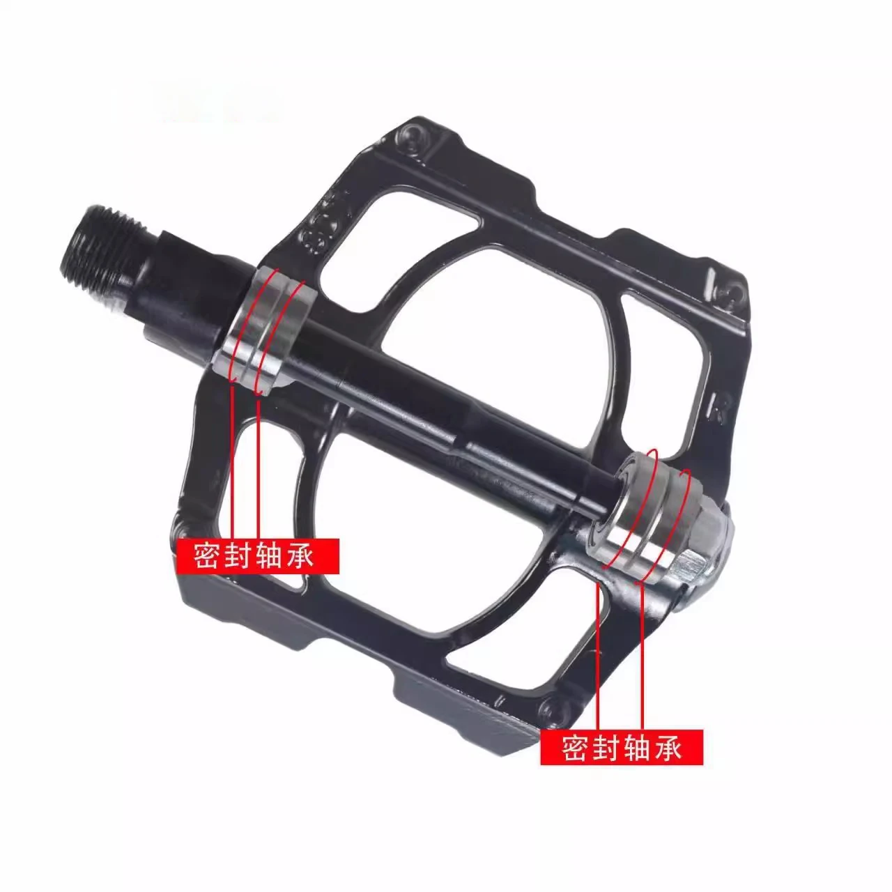 

Mountain Road Bike Pedal Universal Bicycle Pedal Footboard with Reflector Riding Accessories for Folding eBike Electric Vehicle