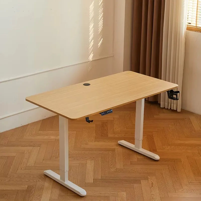 Single Motor Extendable Computer Ergonomic Sit Stand Smart Sit-And-Stand up Table Modern Furniture Adjustable Height Office Desk