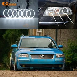 For Volkswagen VW Passat B5.5 3BG 2001-2005 With Factory Xenon Headlight Ultra Bright CCFL Angel Eyes Halo Rings Kit