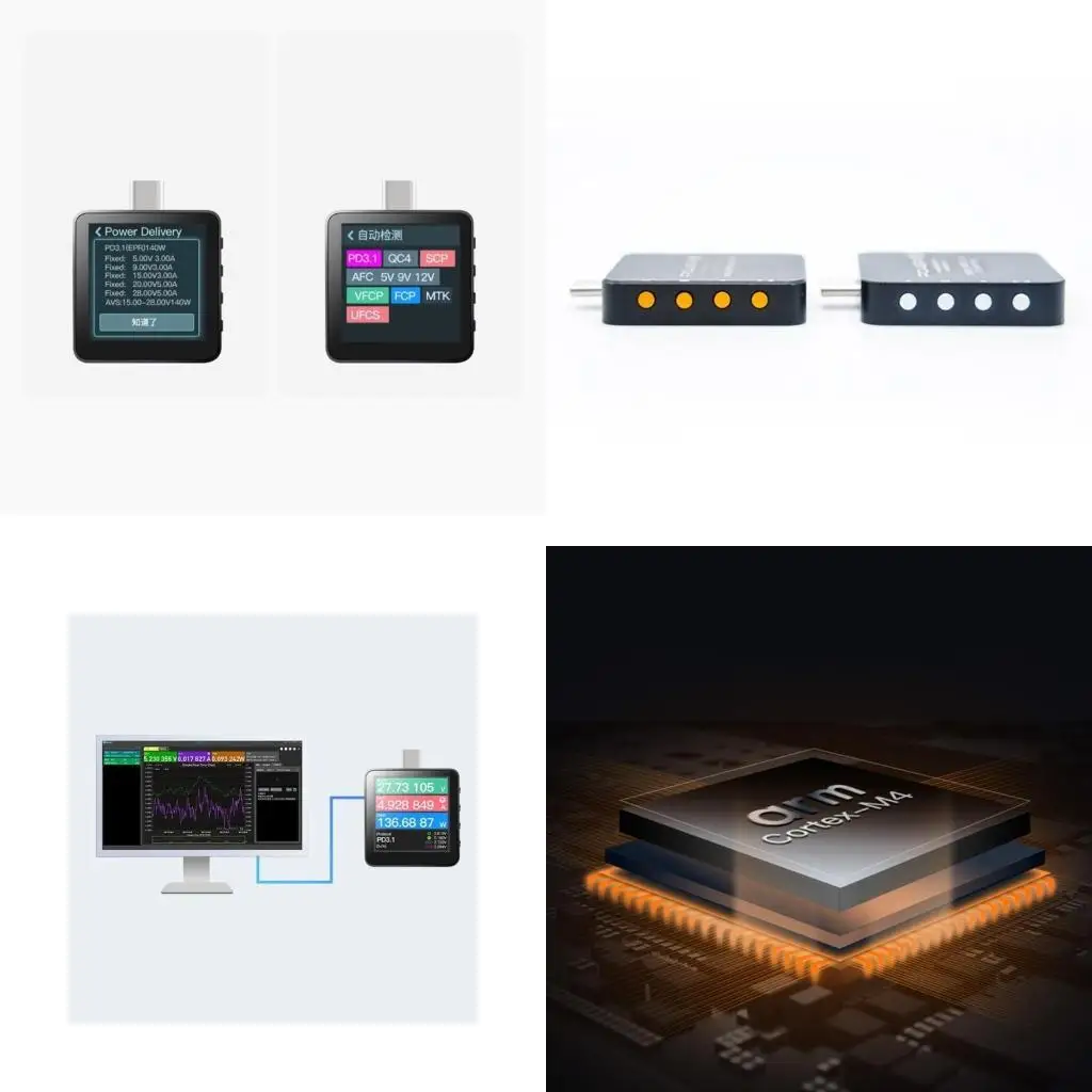 

R53C User Friendly Voltages Current Tester for POWERZ for High Voltages Charging