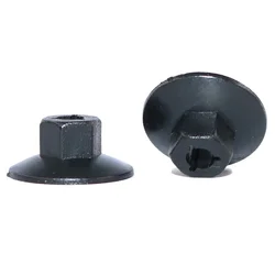 For Volvo S80 S80L S60 S40 XC90 XC60 V60 Car Mudguard Screws Nut Fender Clips Plastic Fasteners