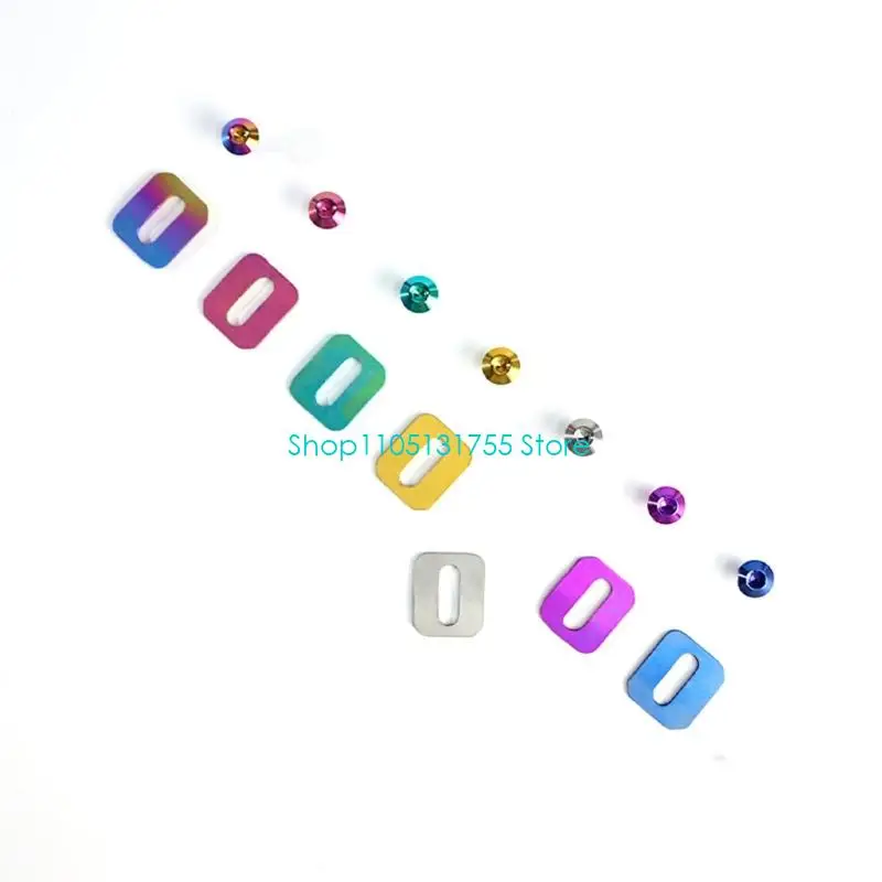 

Винты для стопорной пластины велосипеда, велосипедные педали с автоматической блокировкой, прокладки из металлических сплавов, к