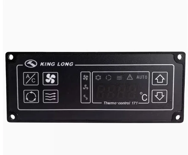 Bus Air Conditioner 24V King Long SK-17-1 SK-17-1Y A/C air conditioning system thermo climate control panel 171