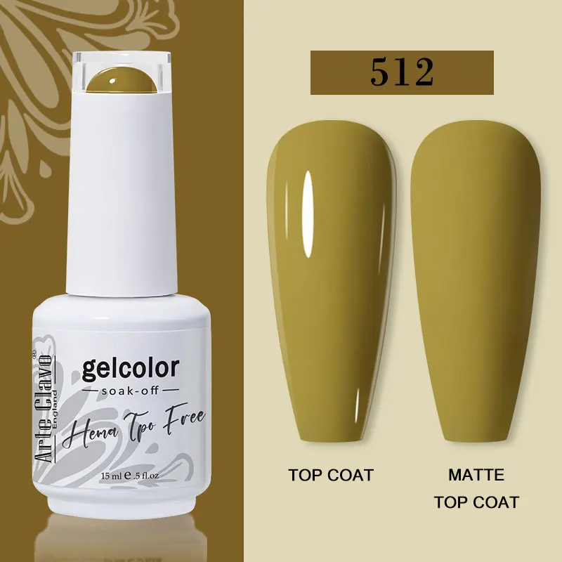 Arte Clavo Red Series Nagellak Feestkleuren Gelvernis Alles voor nagels Losweken UV LED Semi-permanente Nail Art Remover Gel