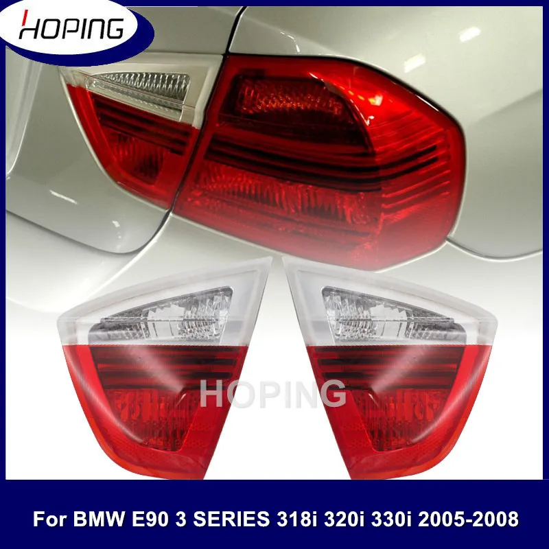 

Hoping Inner Rear Tail Lights Housing For BMW E90 3 SERIES 318i 320i 330i 2005 2006 2007 2008 Tail Brake Stop Rear Lamp