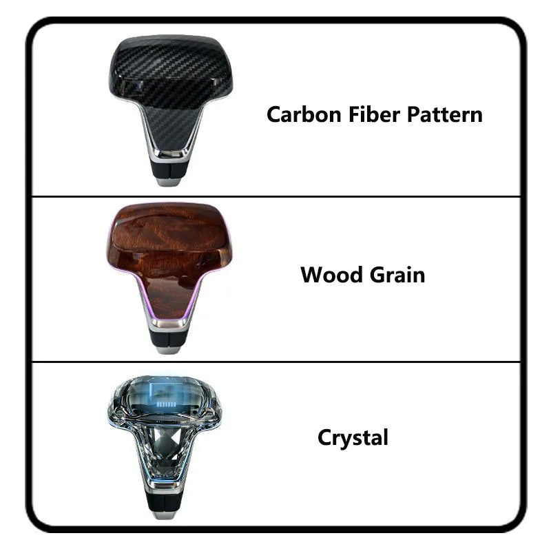 Shifter Gear Head Handle Shift Knob Cover Interior Trim For Jeep Wrangler Commander Compass Liberty Patriot Car Accessories