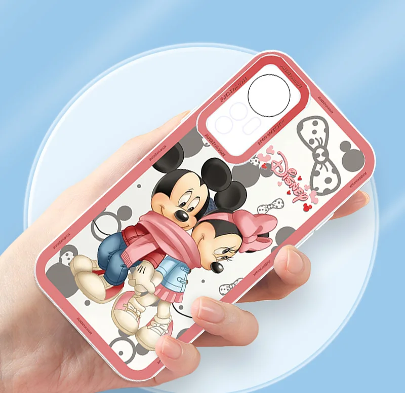 

Minnie Mickey Love For Xiaomi Mi POCO X4 X5 4G 5G M3 Pro F3 X4 X3 GT 11T Lite Shockproof Angel Eyes Phone Case