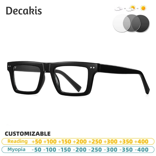Imagen 1 del producto Montura de gafas graduadas personalizada para hombres y mujeres, gafas de sol para presbicia y miopía, montura de gafas Sight-3 con corrección + 1,2