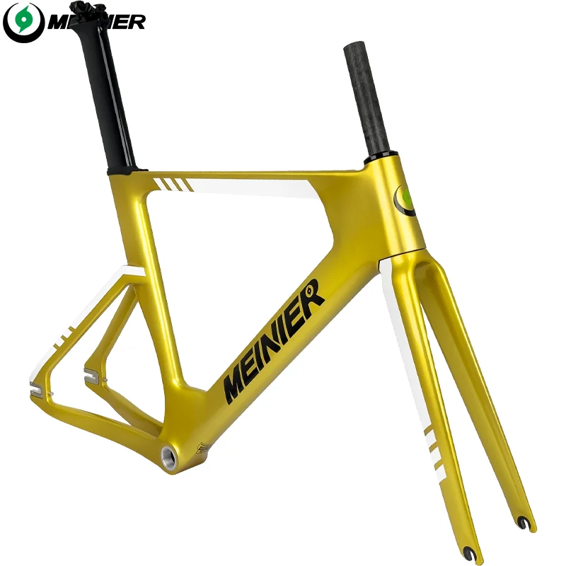 Telaio da pista in carbonio 49/51/54/57/60cm telaio da pista in carbonio a scatto fisso telaio fisso per bici da strada con telaio fisso a velocità singola 700C