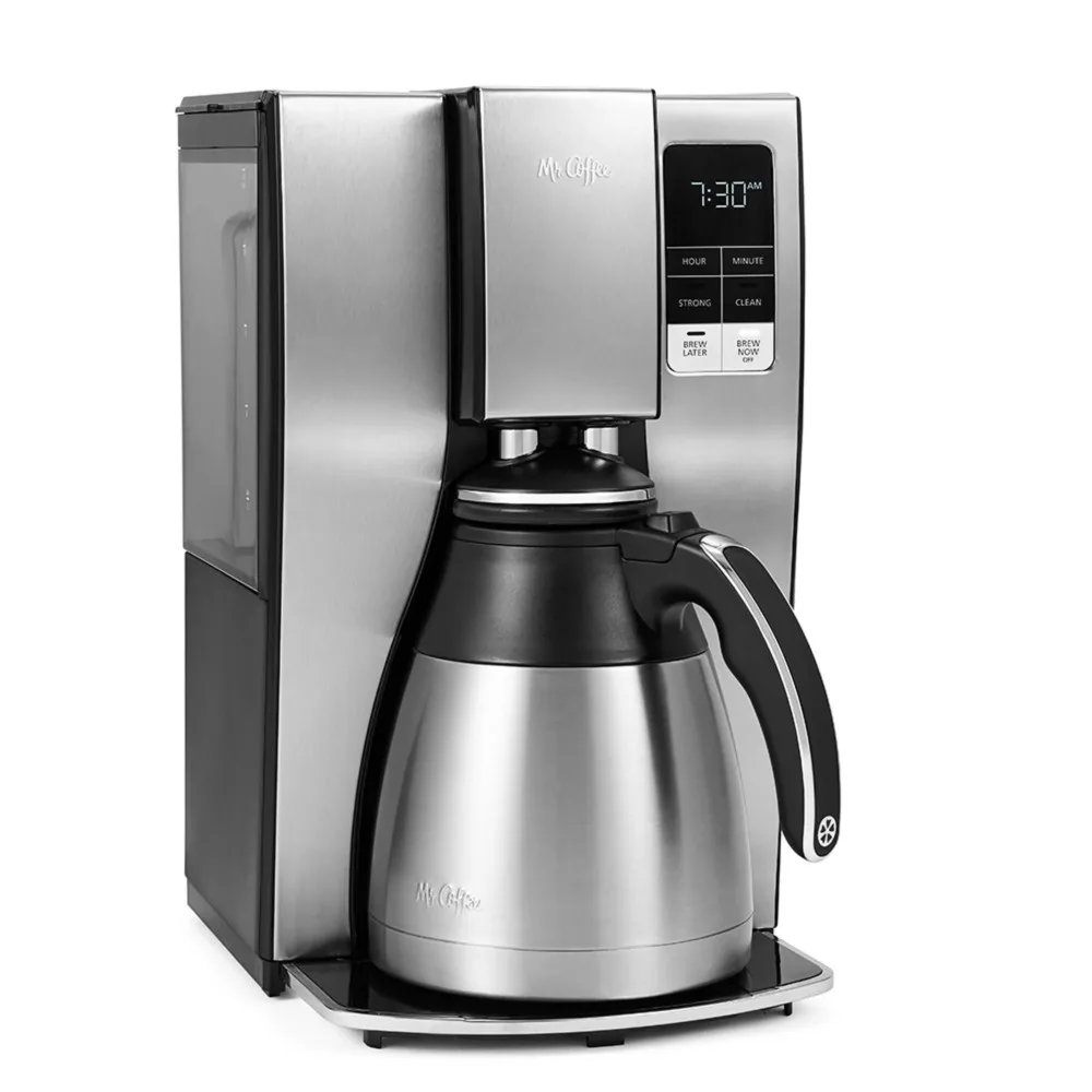 

Programmable Stainless Steel Coffee Pot Is Easy To Use