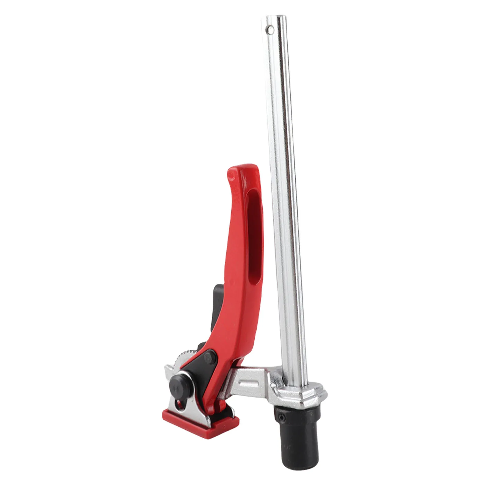 Abrazadera de trinquete para carpintería, abrazadera de sujeción, Base de 20mm, carril de 13,5x6,5mm, abrazadera para banco de carpintería para perros con mecanismo de trinquete